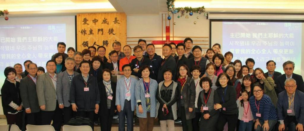 駐台韓國宣教師聯合會宣教士合影（圖／聯合會提供）