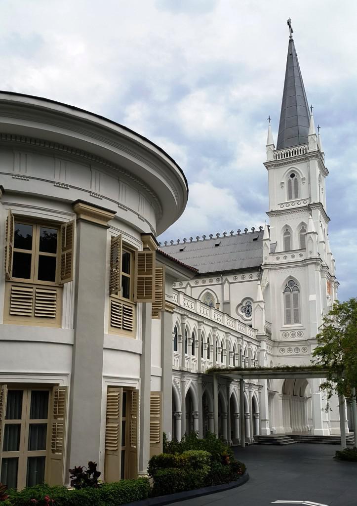 新加坡聖嬰女校迴廊及教堂