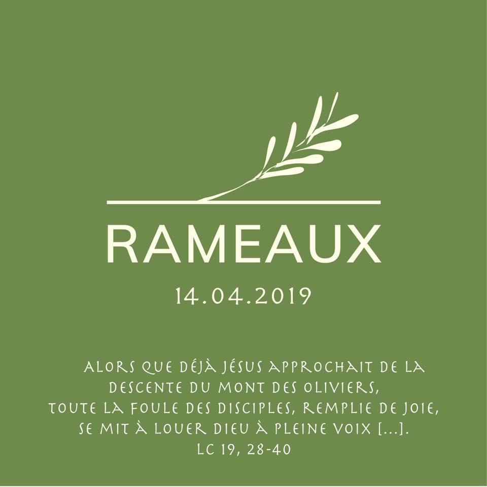 教堂於本週日剛舉行「RAMEAUX」棕枝主日。（圖／Cathédrale Notre-Dame de Paris臉書）