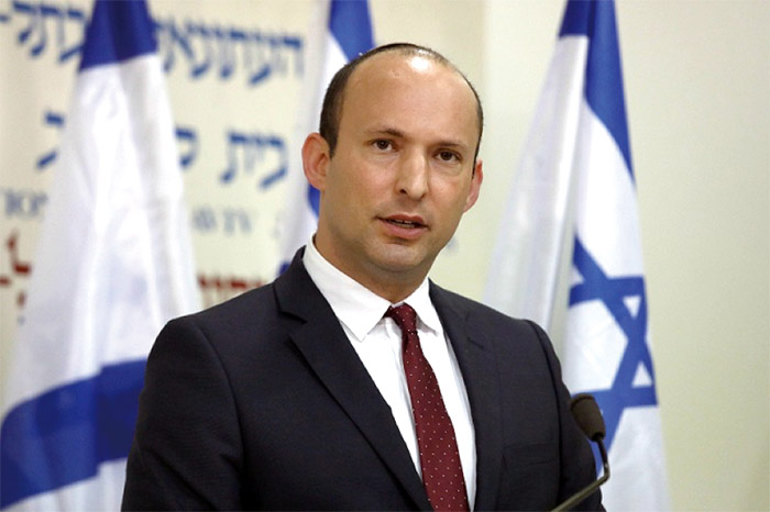 以色列國防部長拿弗他利．班奈特（Naftali Bennett）。(Credit: Israel Hayom)