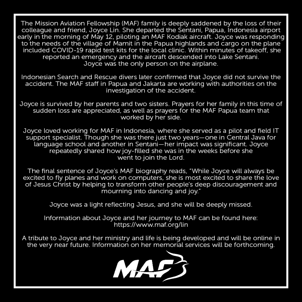 MAF於13日上午2時04分在臉書發文表示哀悼。（圖／MAF臉書）