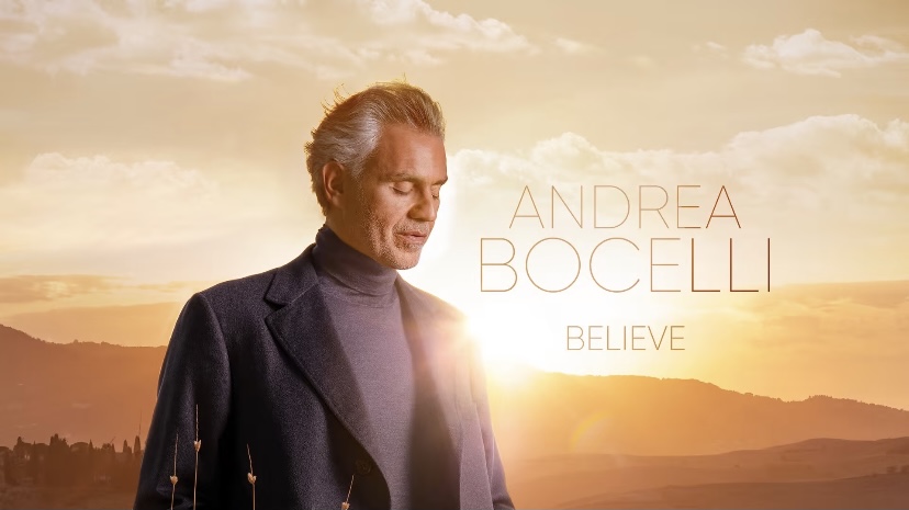 《相信愛》（Believe）專輯（圖／FB@ Andrea Bocelli）