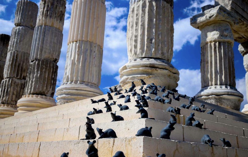 阿波羅·斯彌紐斯廟宇（Apollo Smintheon）photo credit：turkishmuseums.com