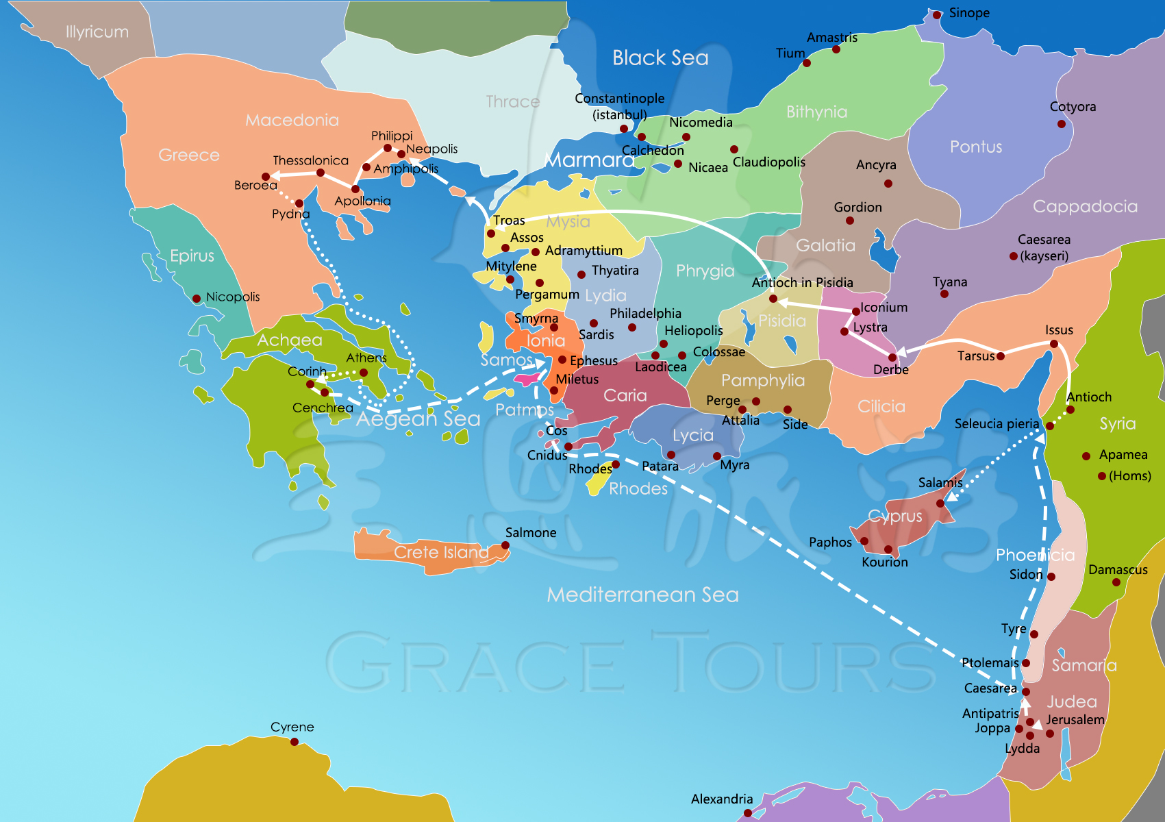 Paul's 2nd Missionary Journey