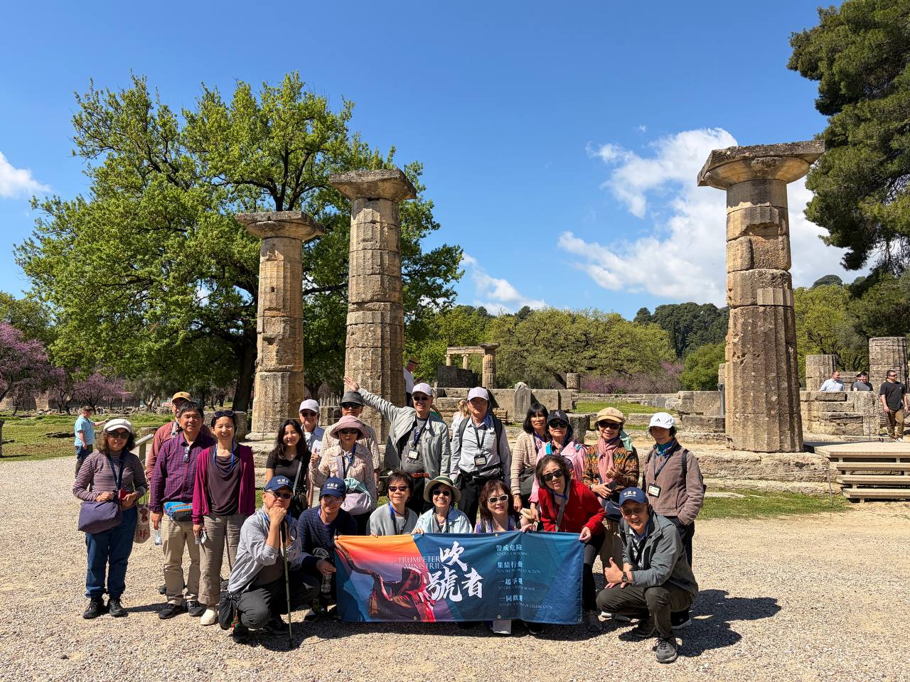 奧林匹亞 Olympia, 聖火點燃處 Where the Olympic flame was lit