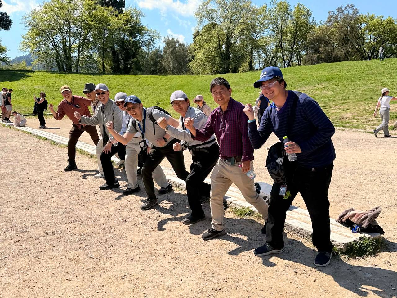 奧林匹亞 Olympia,體育場起跑線 Stadium starting line