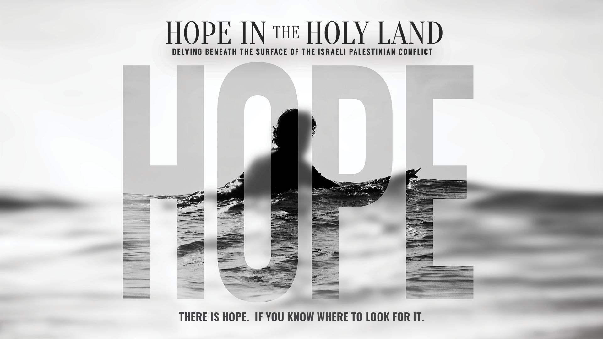 《希望在聖地》（Hope in the Holy Land）海報。（（圖╱翻攝自FB@ThePhilosProject ）