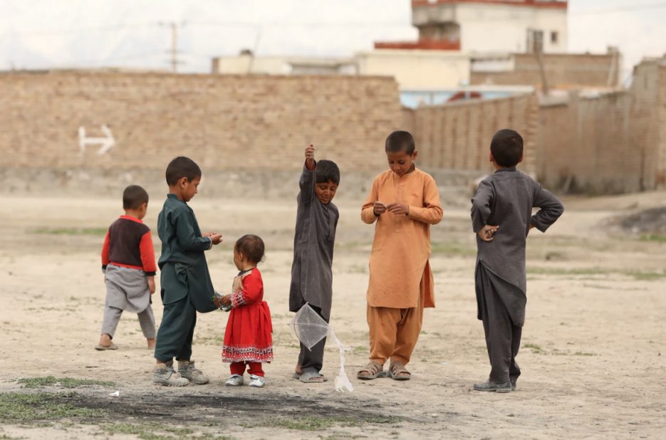 阿富汗孩子。（圖／Unsplash）