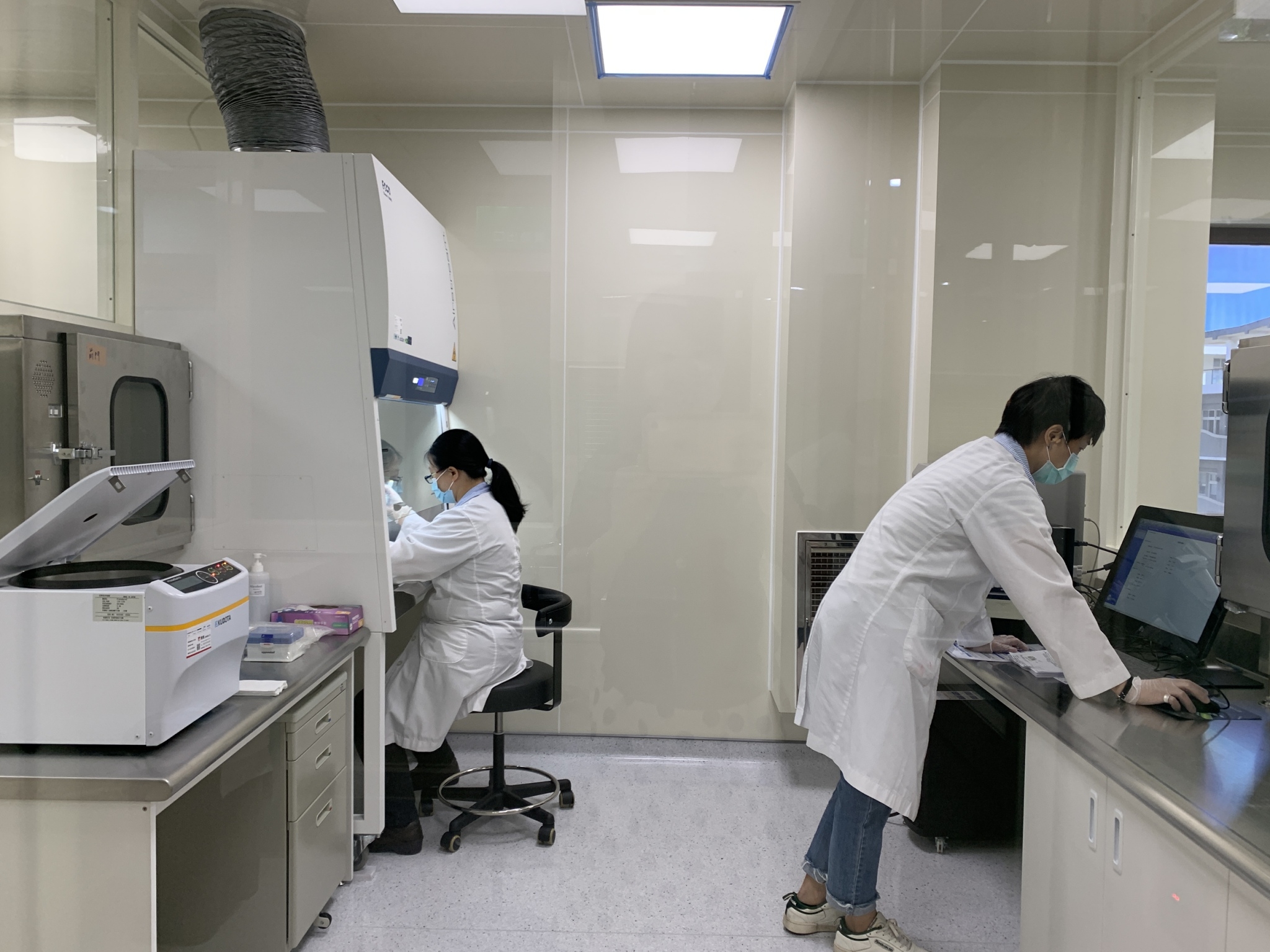 分子生物PCR實驗室(門諾基督教醫院提供)