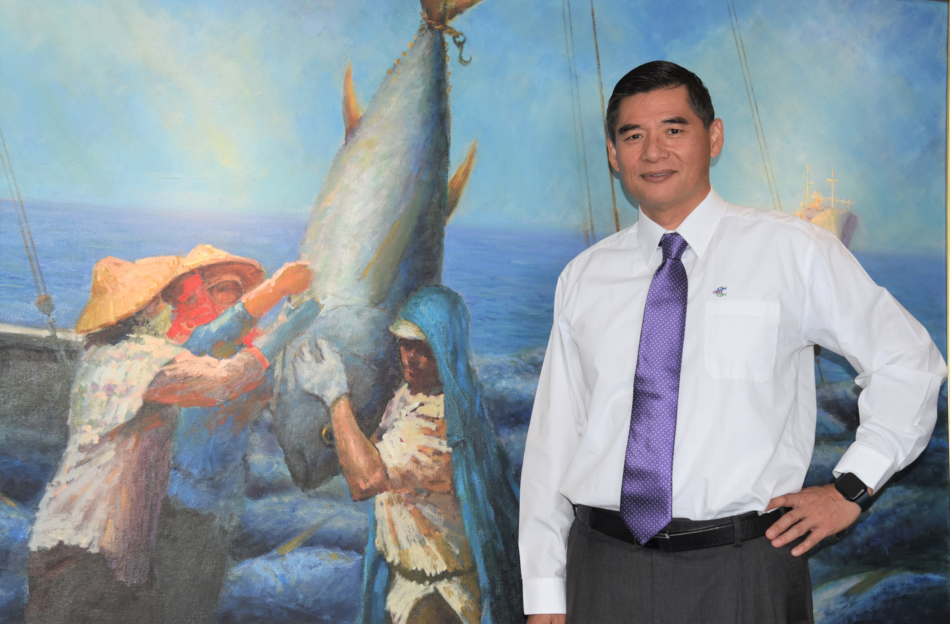 周昌毅總經理表示：「豐群水產做為漁業的主要領導品牌，我們都有責任要做得更好。」（圖／謝宜汝攝影）