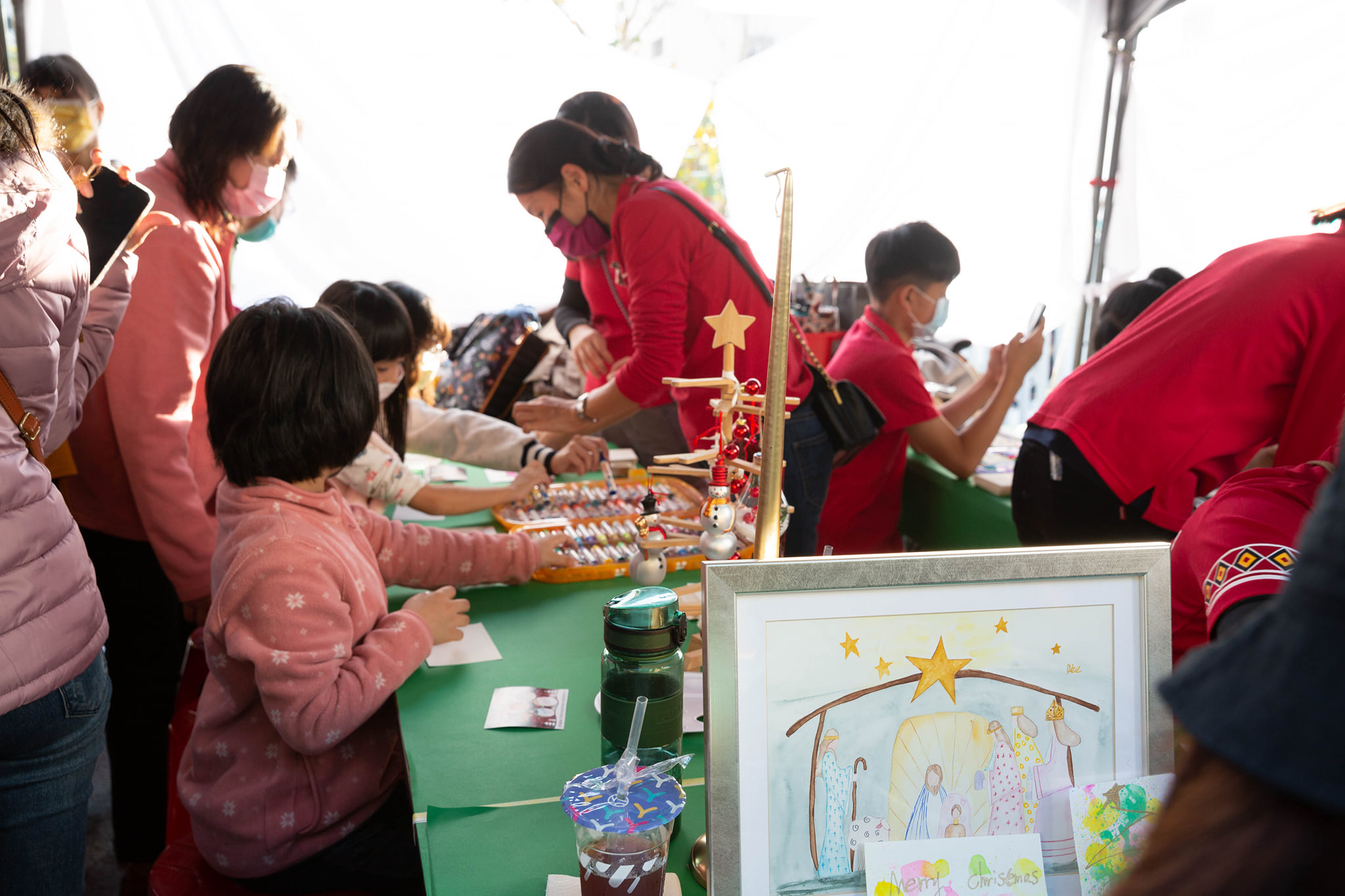 台南市政府與教會合辦之聖誕系列活動與園遊會。(圖／翻攝台南聖教會臉書）