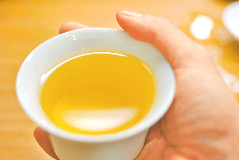 香氣十足的臺灣藍鵲茶。