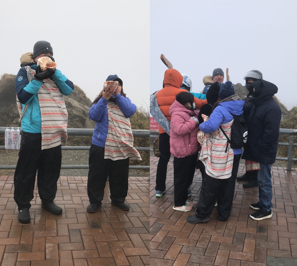 3275公尺武嶺宣告神的榮耀在台灣。