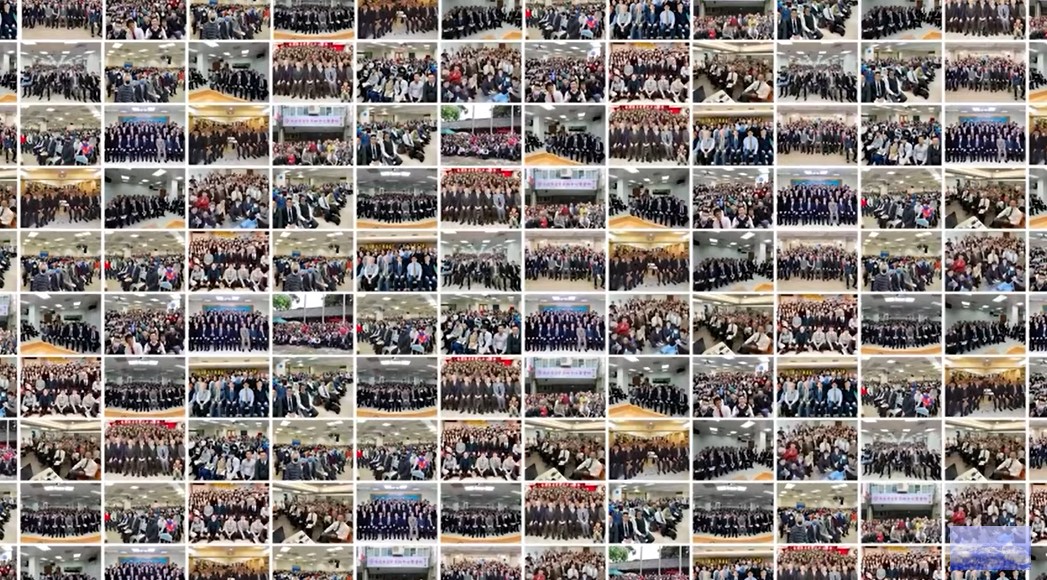 台北市召會有五萬人過召會生活。(直播影片截取)