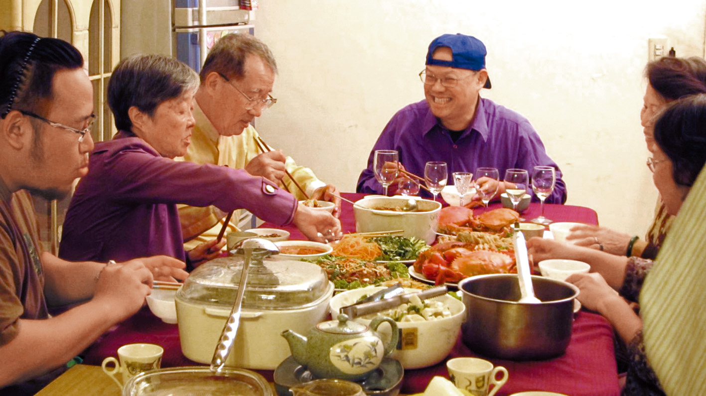 汪中仁邀王建煊院長（左三）、蘇法昭師母伉儷聚餐。