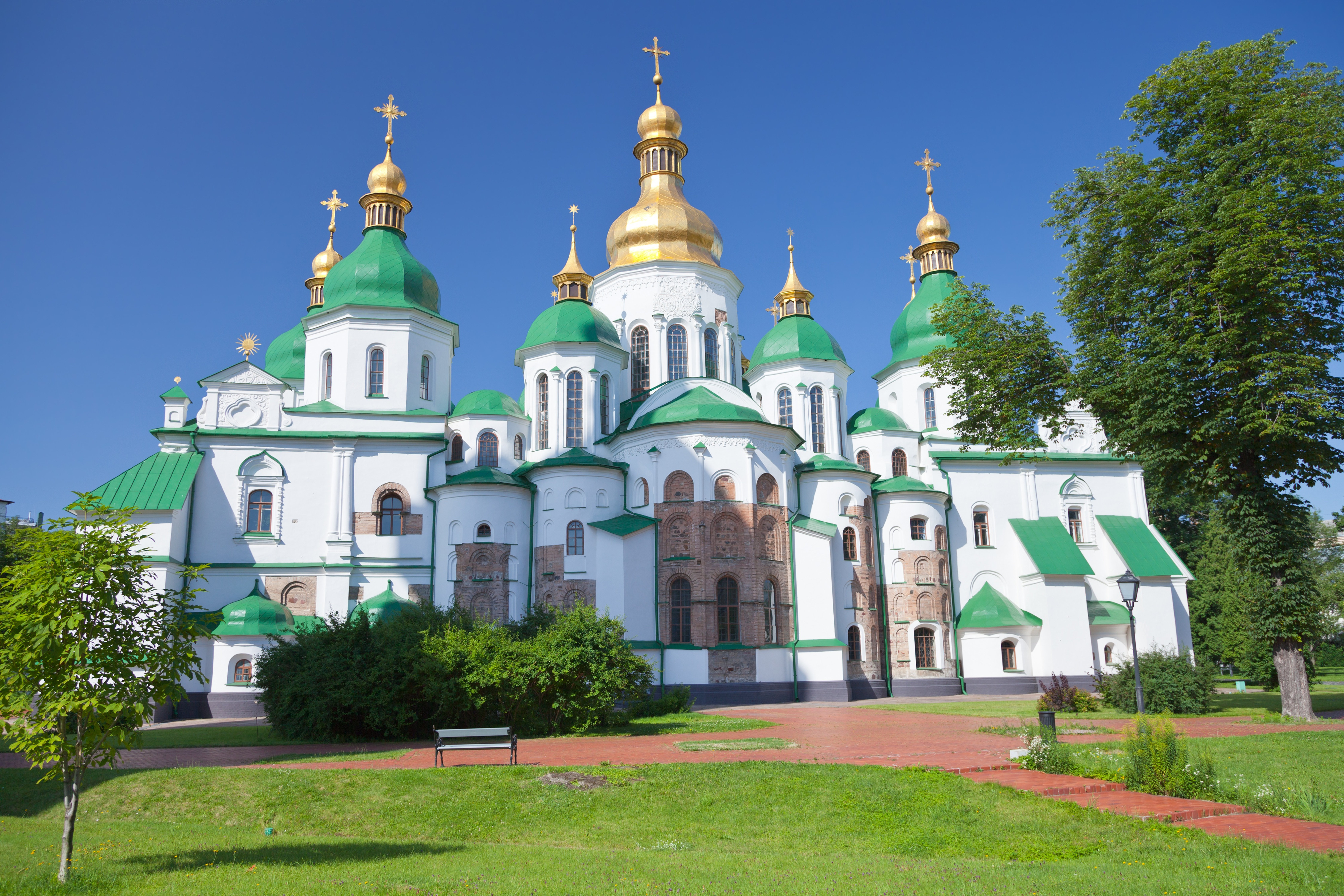 基輔的聖索菲亞大教堂。