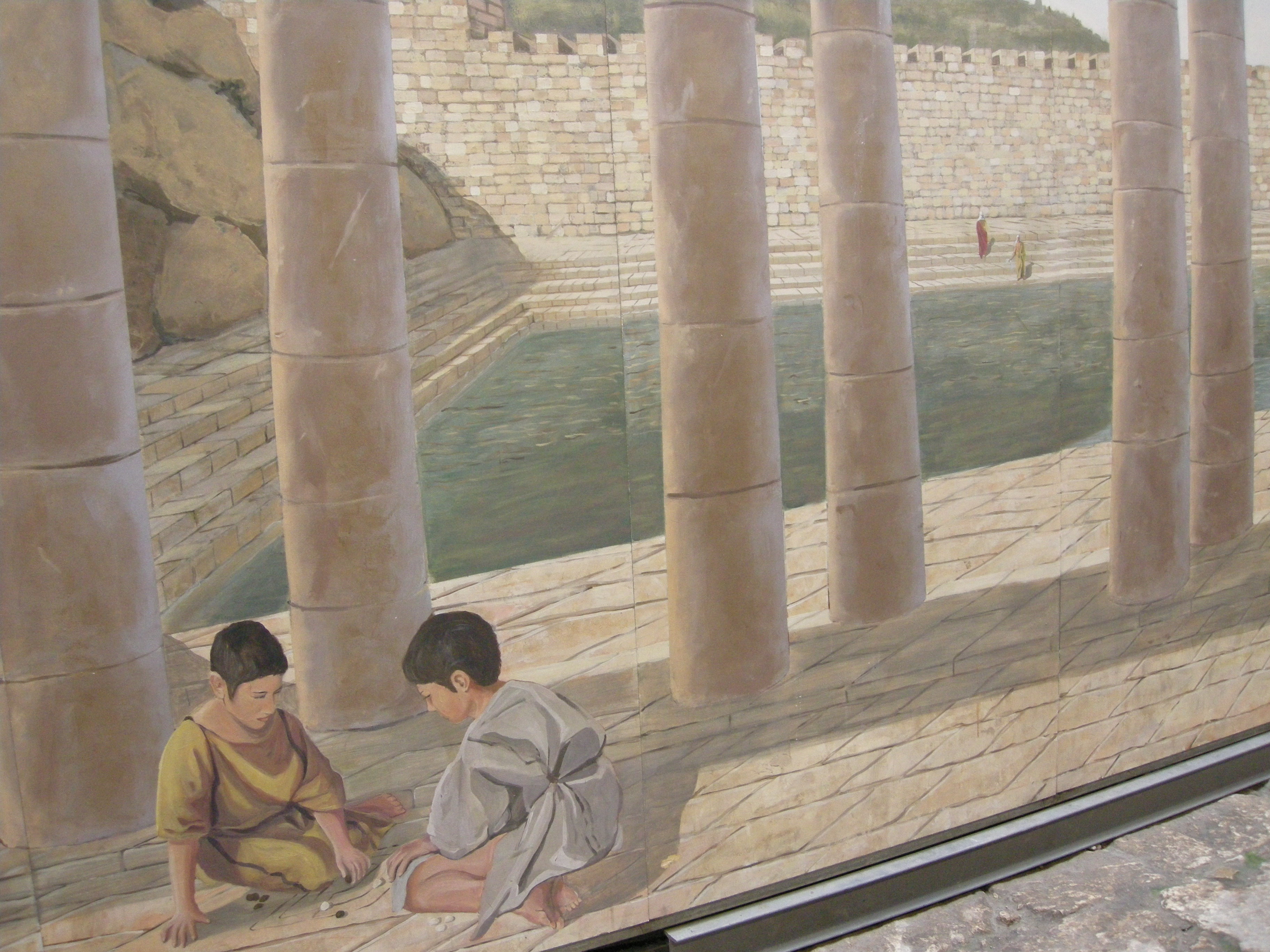 畫家筆下的西羅亞池。（圖／wiki）