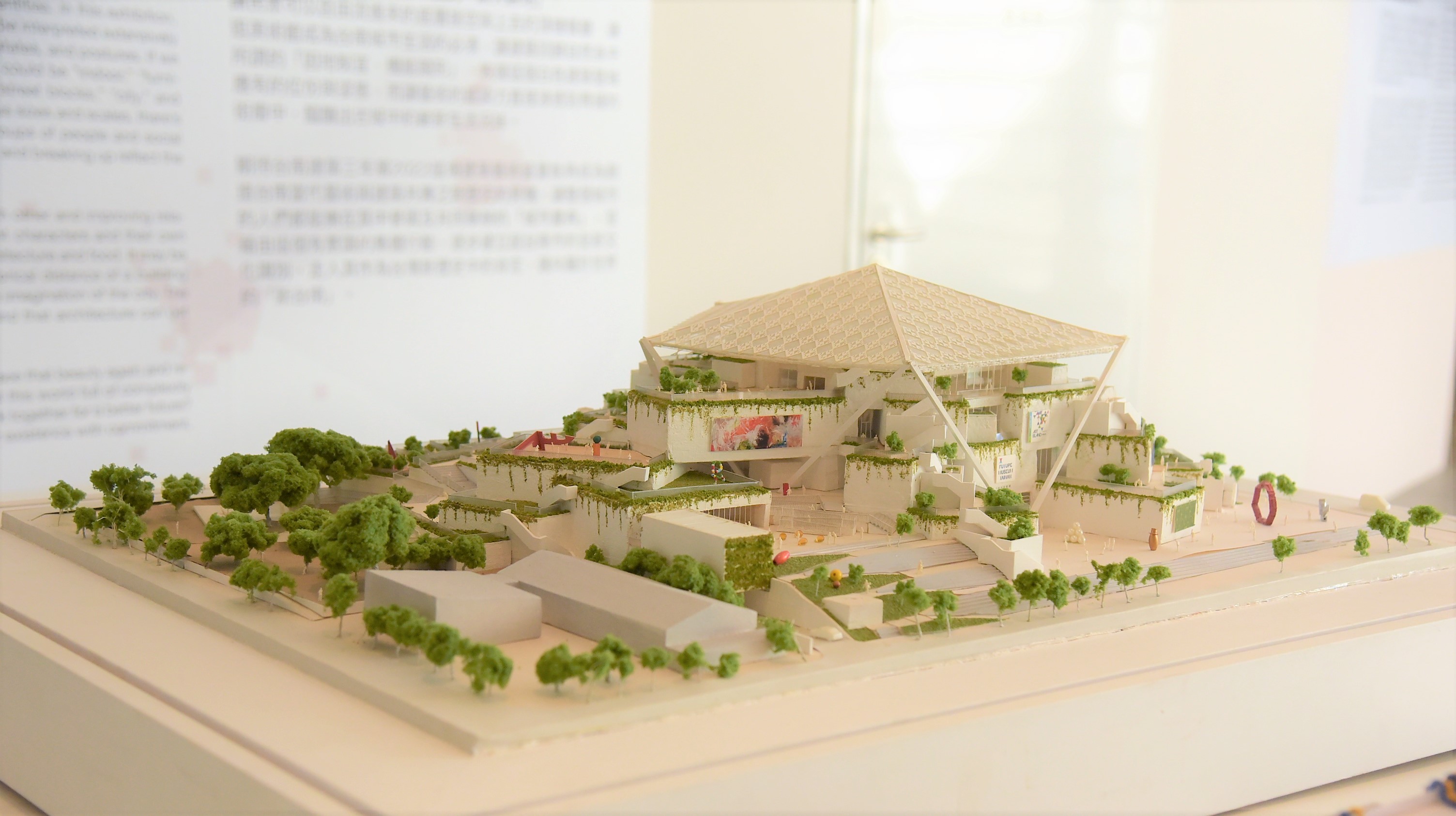 「建築，之間的距．離」盼能彰顯建築之於台南古城的文化變遷。(圖/林冠宏攝影)
