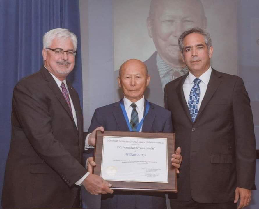 柯威霖為獲得NASA最高榮譽勳章科學家(圖/王意晴提供)