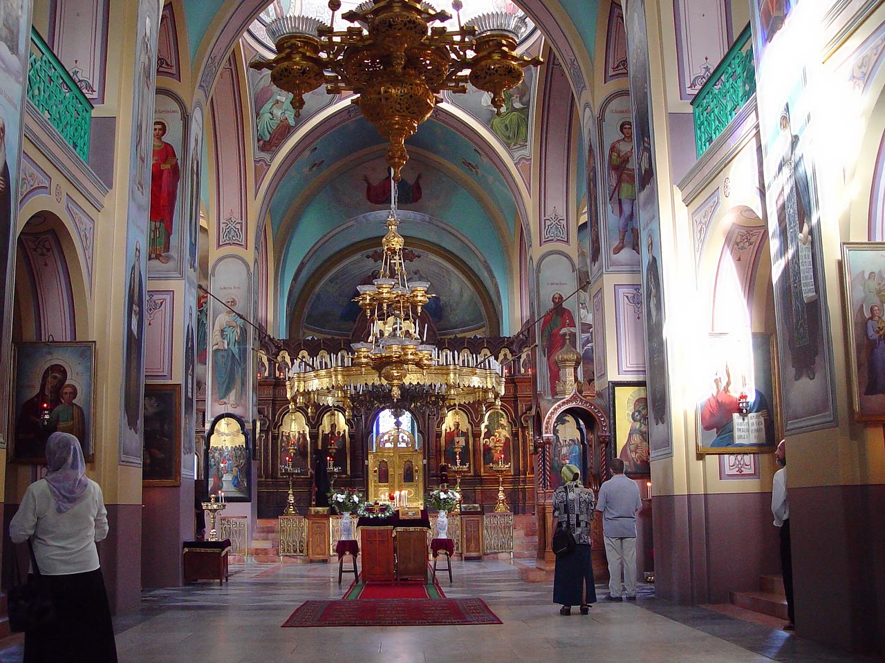 聖三一大教堂內部。（圖／wiki commons）