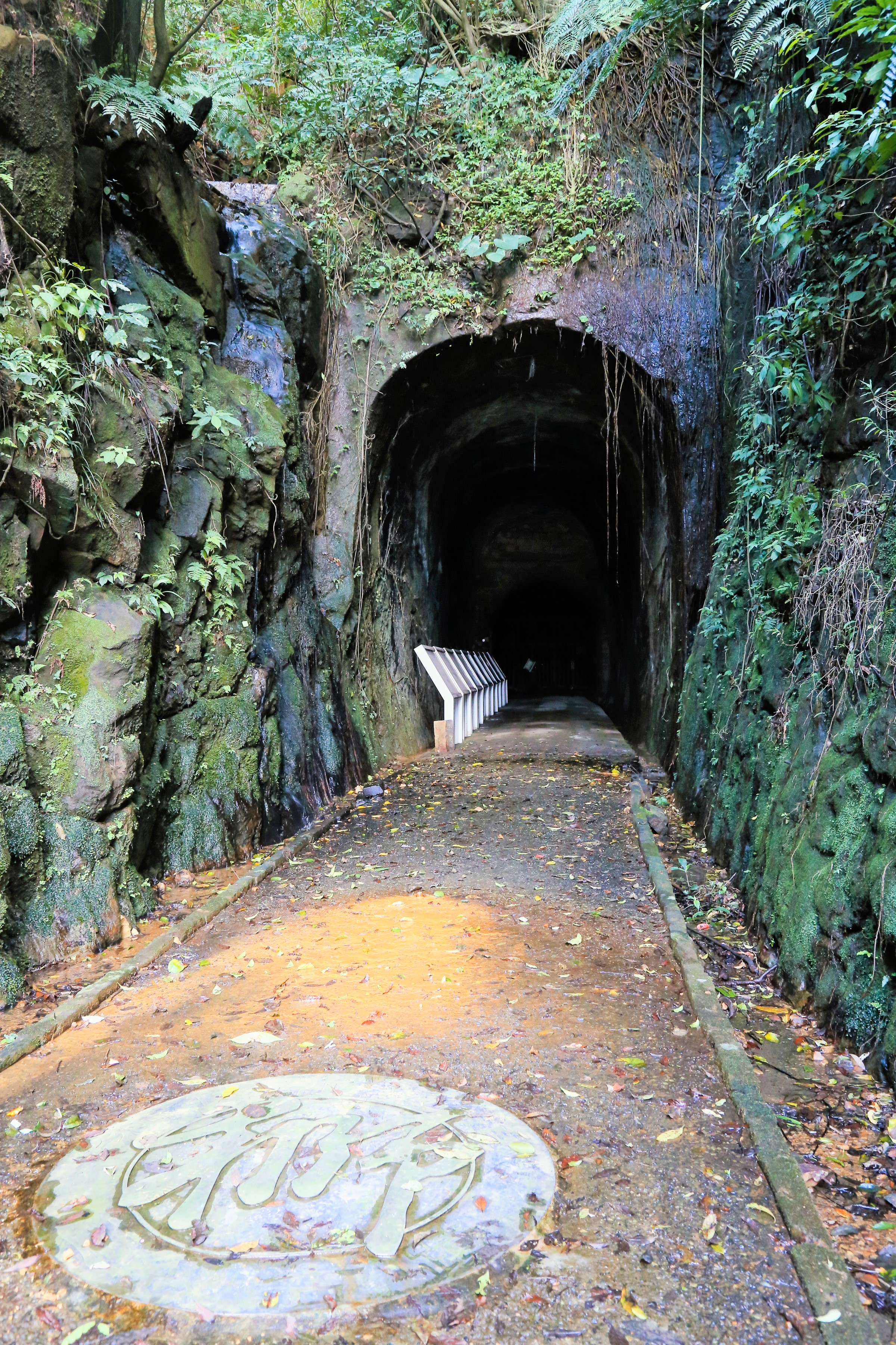 獅球嶺隧道為台灣第一座鐵路隧道，目前尚整修封閉中。（來源：Wikipedia CC TS Lai）