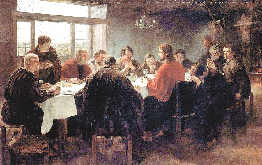 "The Last Supper", by Fritz von Uhde, 1886