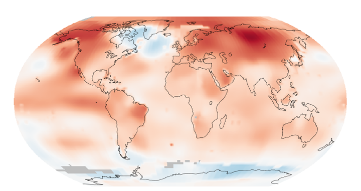 全球普遍高溫熱浪（汪老師提供）