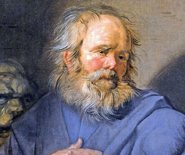 ▲福音書作者約翰馬可，在屬靈長輩的陪伴、提攜、建造下，成為神國大漢子。圖為16世紀荷蘭畫家Frans Hals《四位傳道者》（The Four Evangelists）中的馬可畫像。