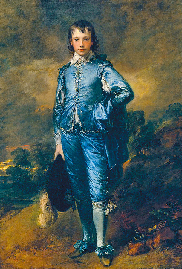 "Jonathan Buttall (The Blue Boy) ", by Thomas Gainsborough, ca 1770