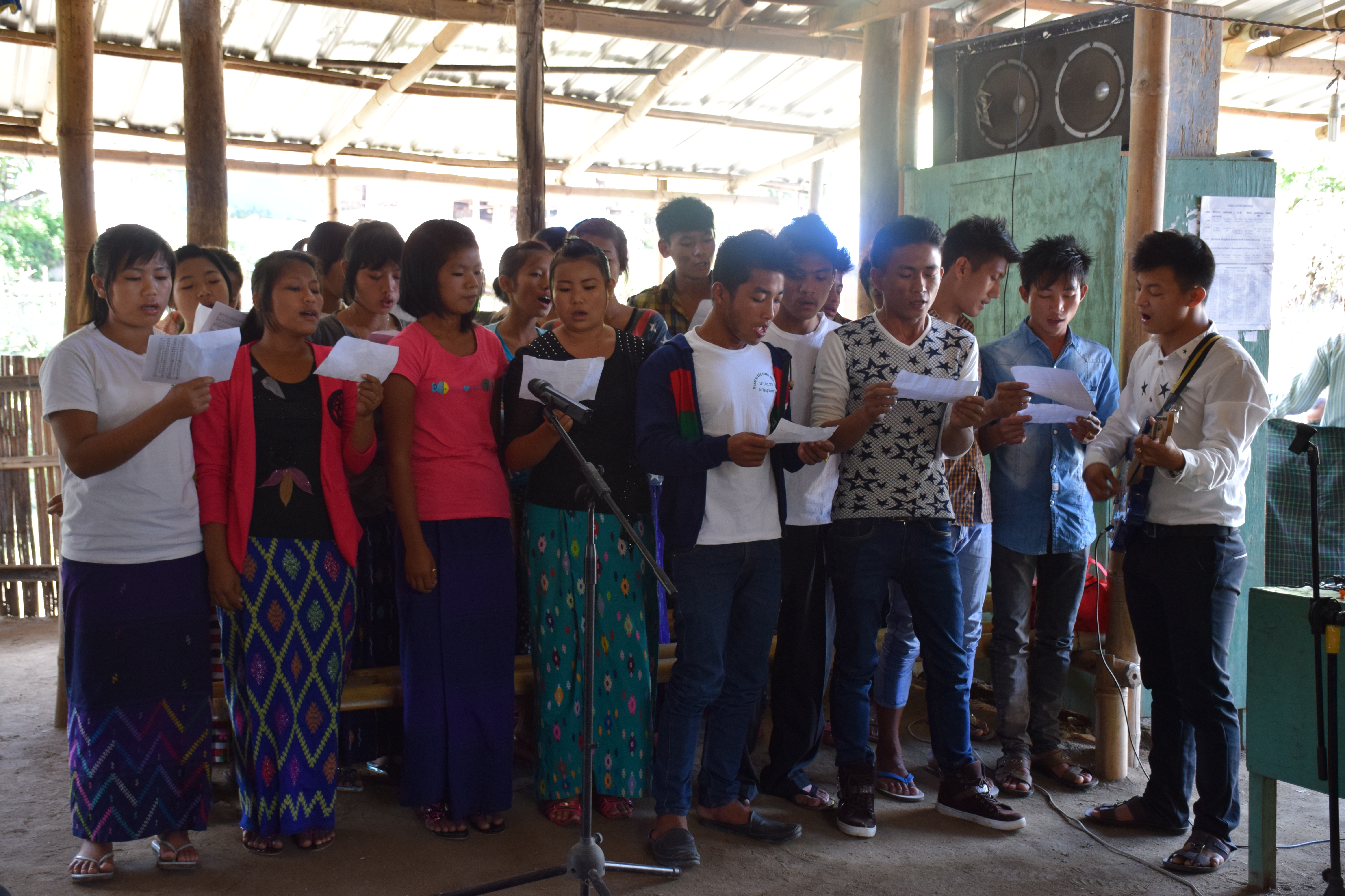 緬北邊境少數民族青年宣教士。