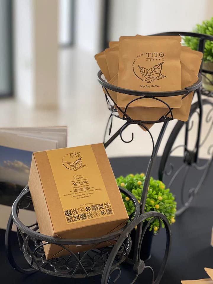 建立咖啡品牌TITO咖啡。(圖/長榮大學臉書)