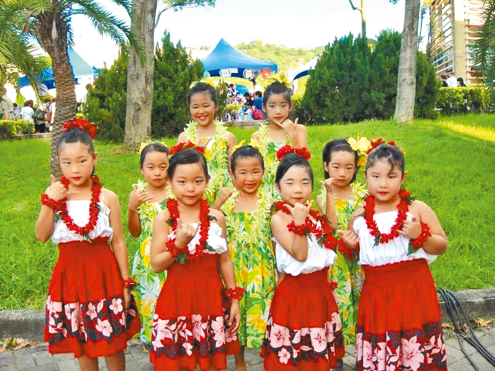 夏威夷舞3歲到100歲都適合學習。