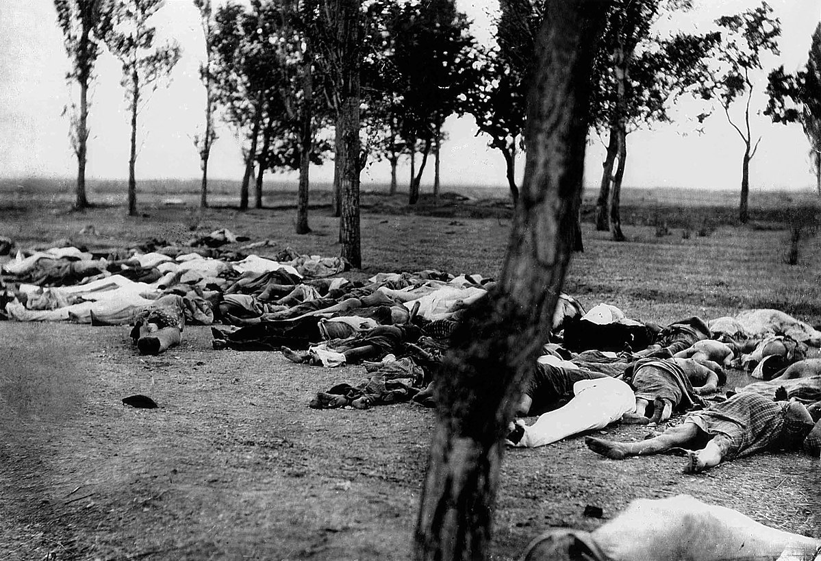 1915年，亞美尼亞大屠殺，多國承認是種族滅絕。（圖／WIKI）