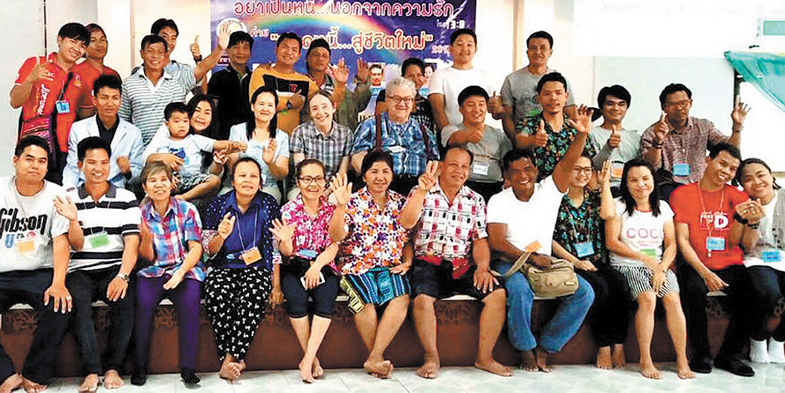 在泰國及台灣超過40年用生命愛移工，至死忠心的夏義正牧師（夏牧師昔日提供）