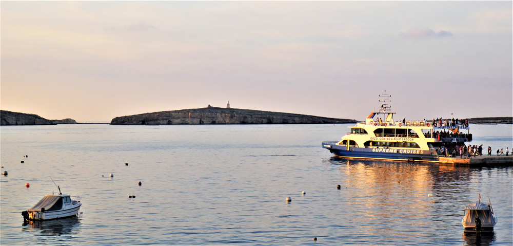 保羅和路加船難擱淺處，米利大（今日馬耳他）的保羅灣。（王桂花攝影）