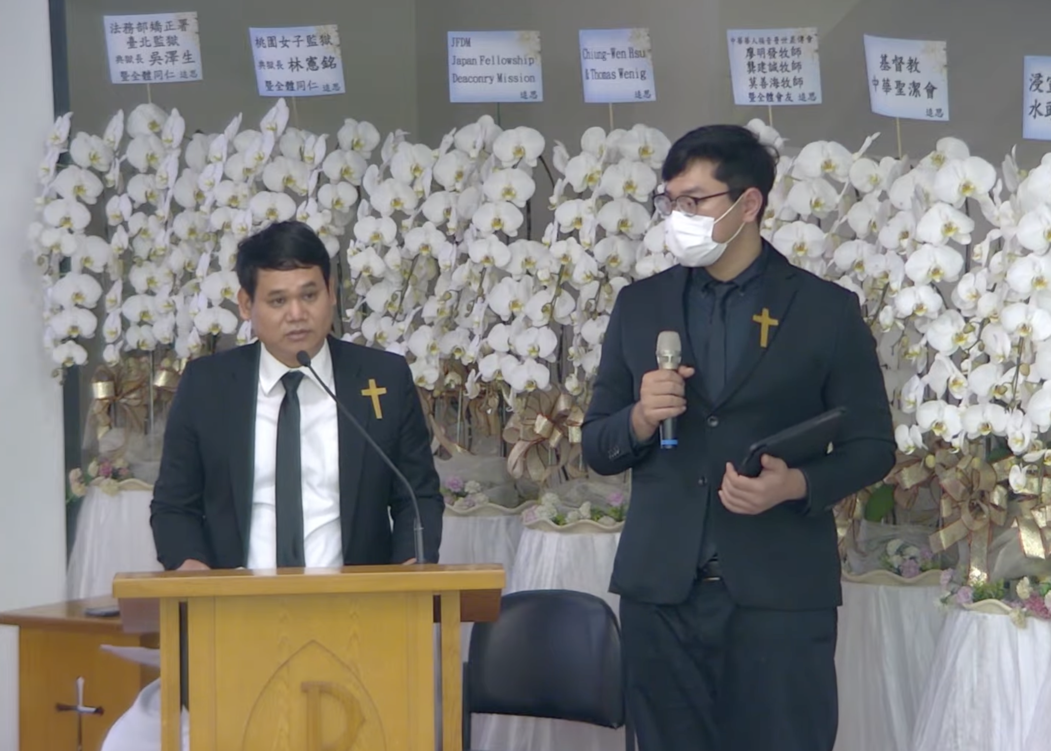 泰友教會代表李光牧師。