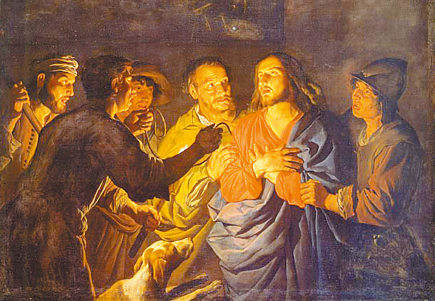 〈基督被捕〉，馬蒂亞斯·斯托姆，1649