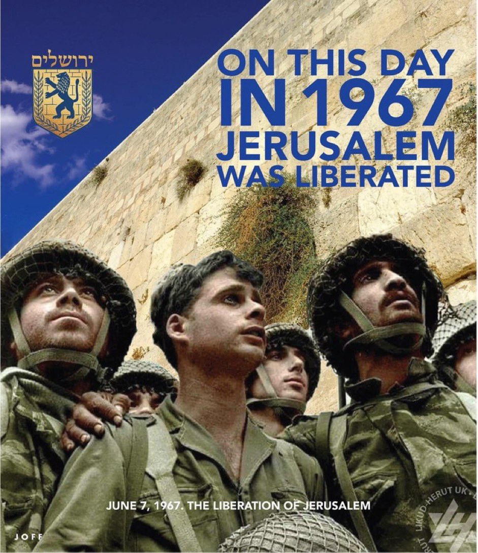 1967年六日戰爭中，以色列成功奪得東耶路撒冷。（圖／翻攝自Twitter@shneiurson）