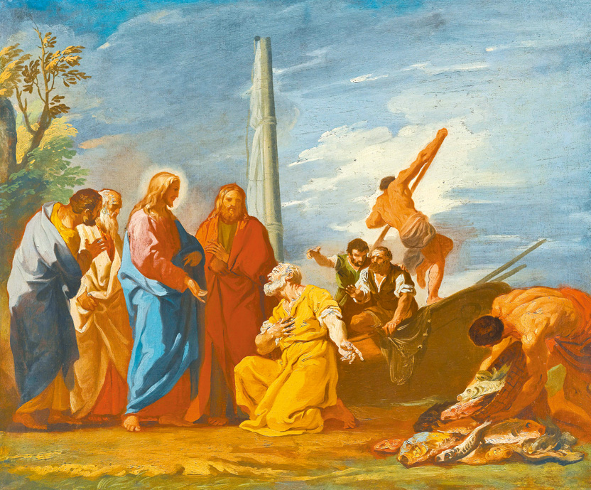 "The Calling Of Saint Peter", by Venetian School