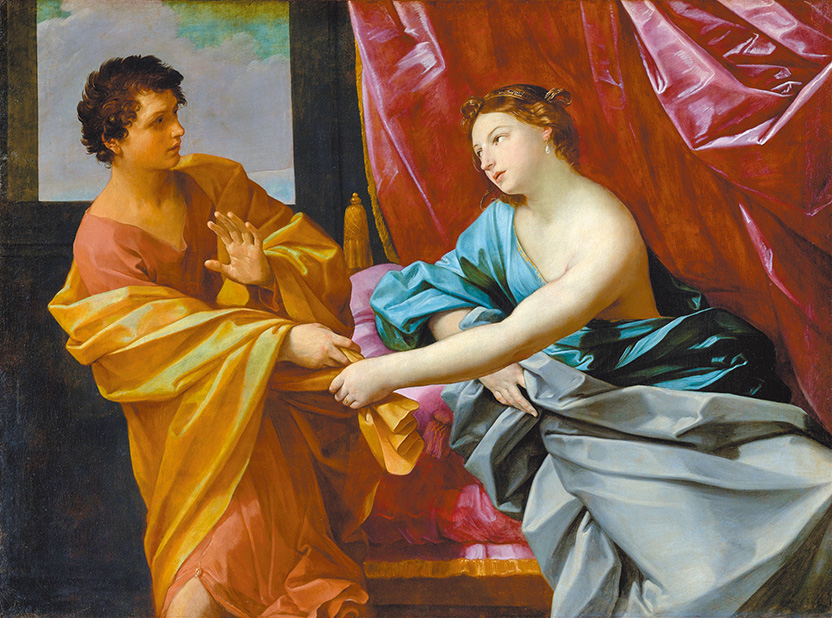  "Joseph and Potiphar' s Wife", by Guido Reni