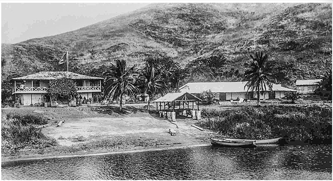 1912年，萬加地區的宣教站。（圖／翻攝自orality.net）