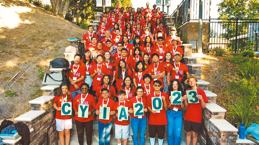 今年CYIA 營會的學員合照。（作者提供）