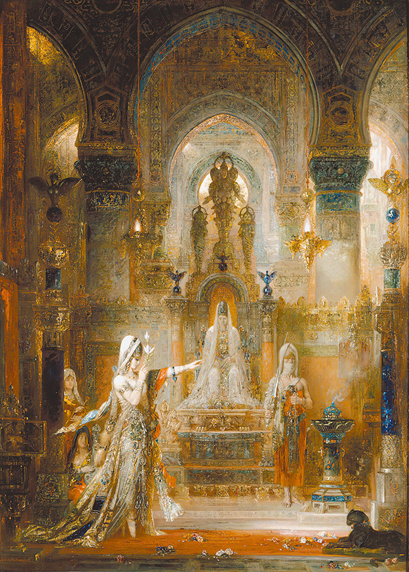 "Salome Dancing before Herod", by Gustave Moreau 