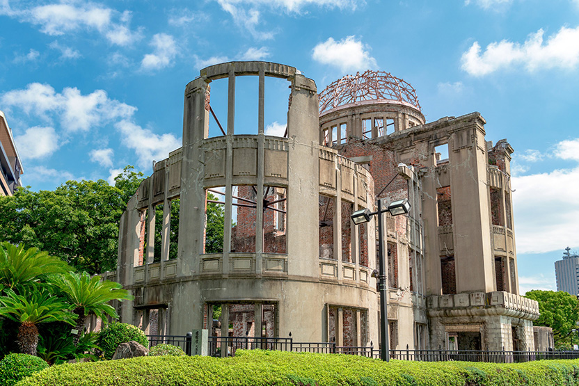 廣島和平紀念公園的原爆圓頂館。