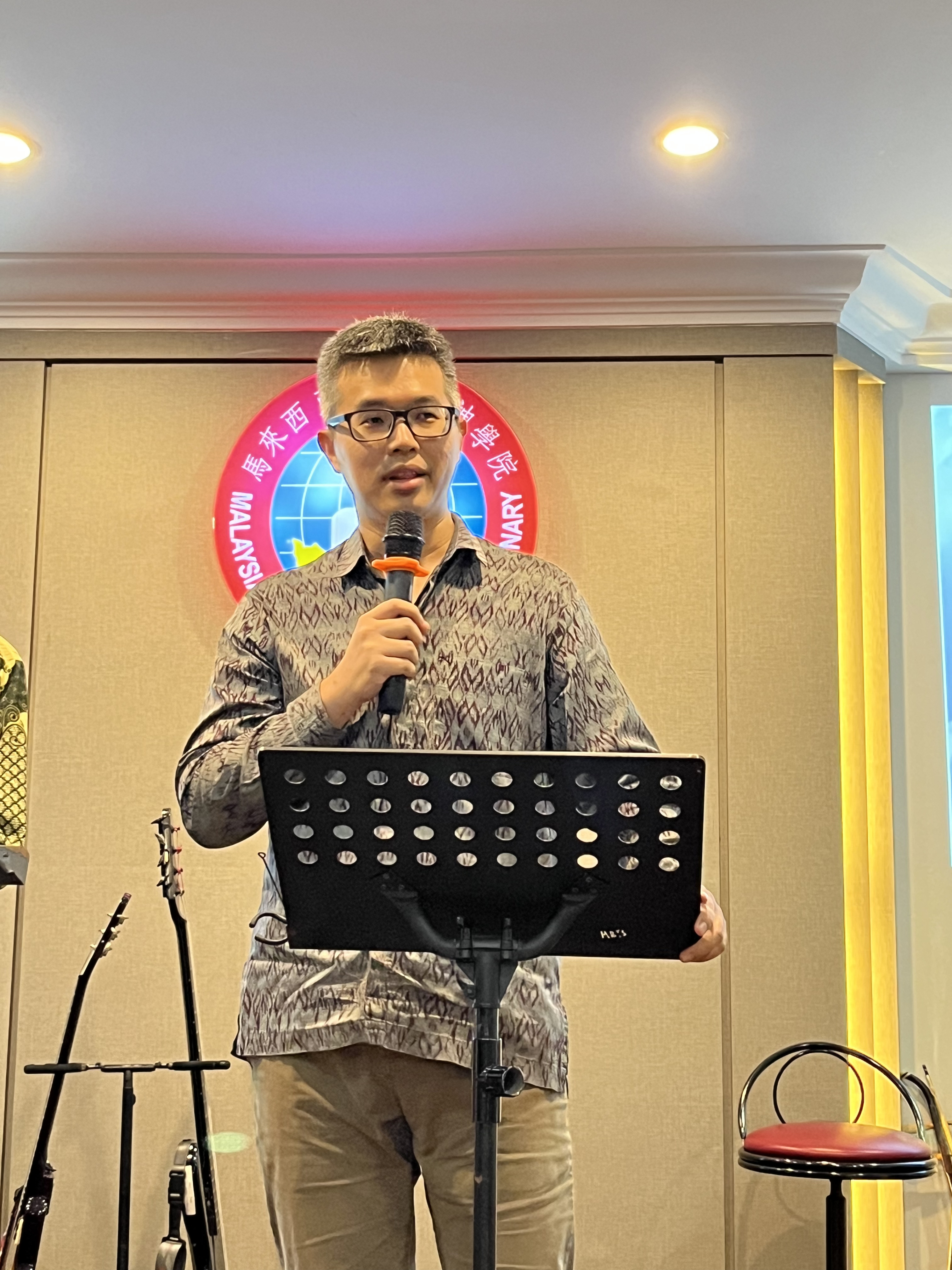 马来西亚浸信会神学院博士课程教务主任和宣教主任蔡家存博士