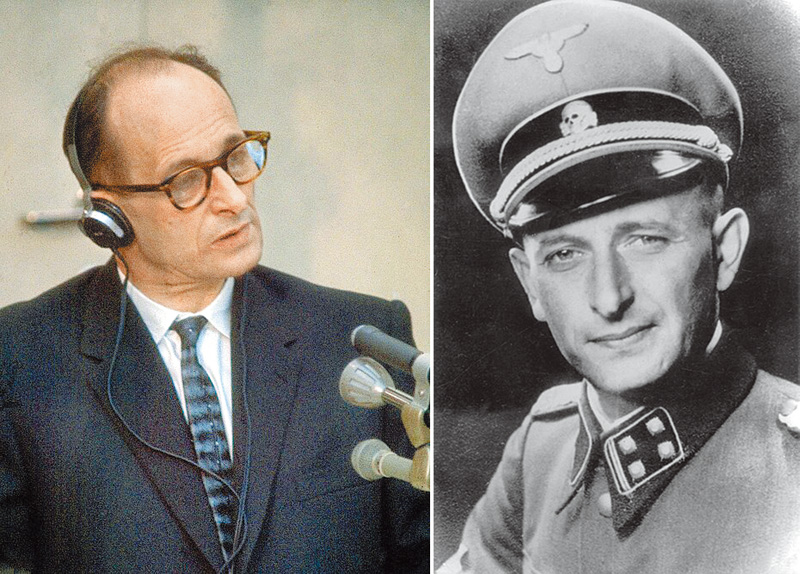艾希曼（Adolf Eichmann）。照片來源：維基。