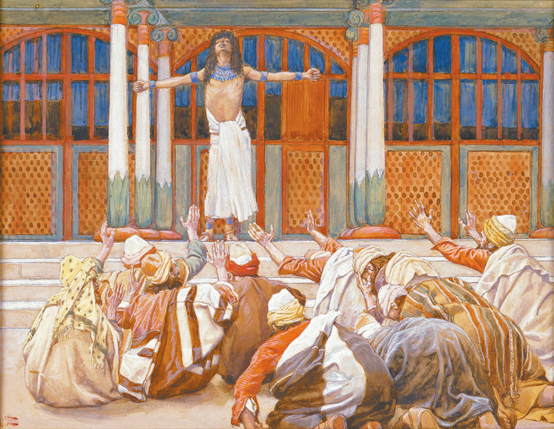 "Joseph Makes Himself Known to His Brethren", by James Tissot