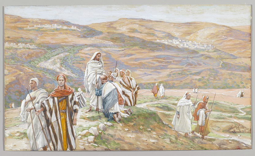 "He Sent them out Two by Two", by James Tissot