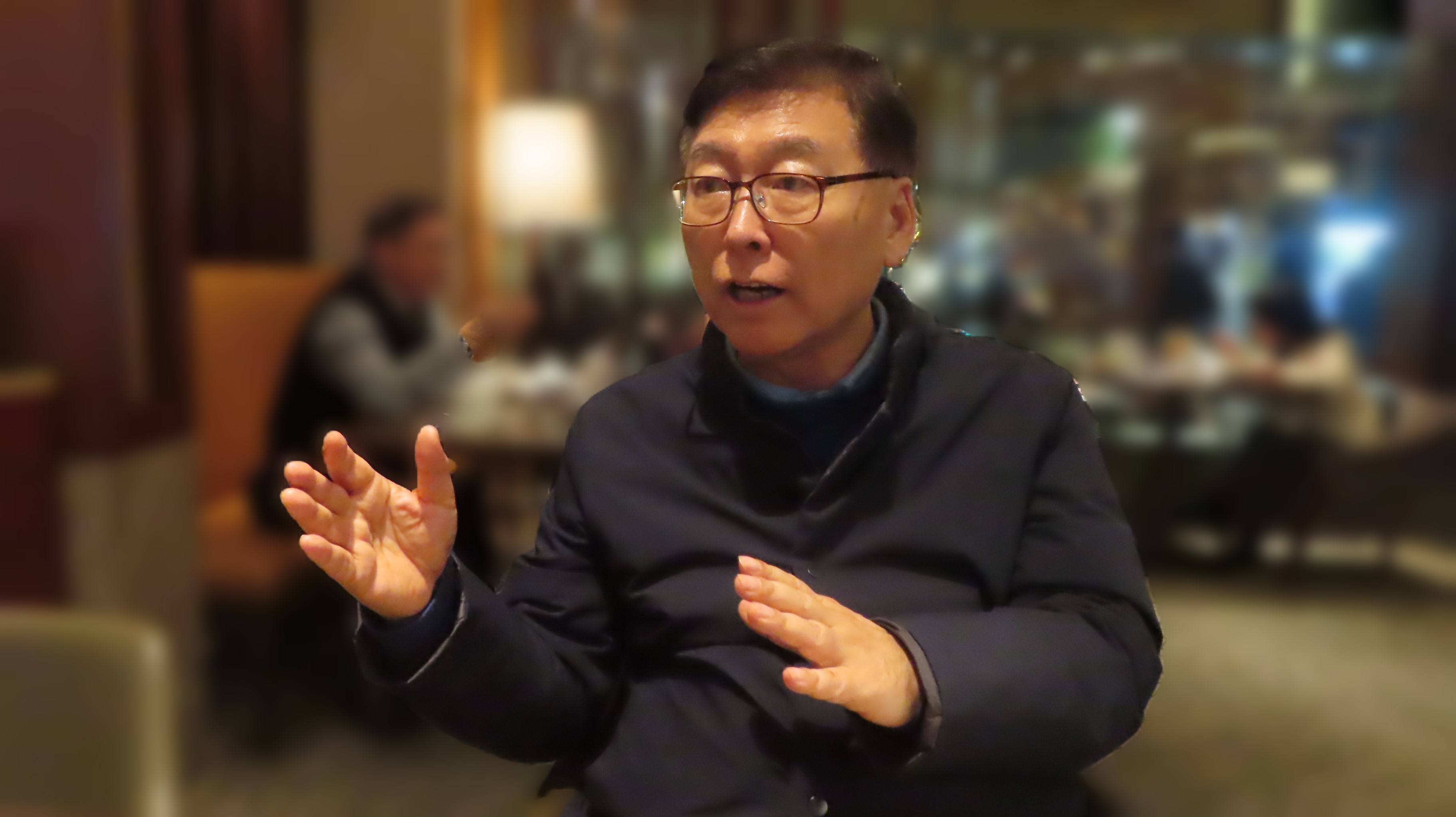 韓忠熙牧師分享參訪論壇亞洲影響力中心齊東會館的看見。