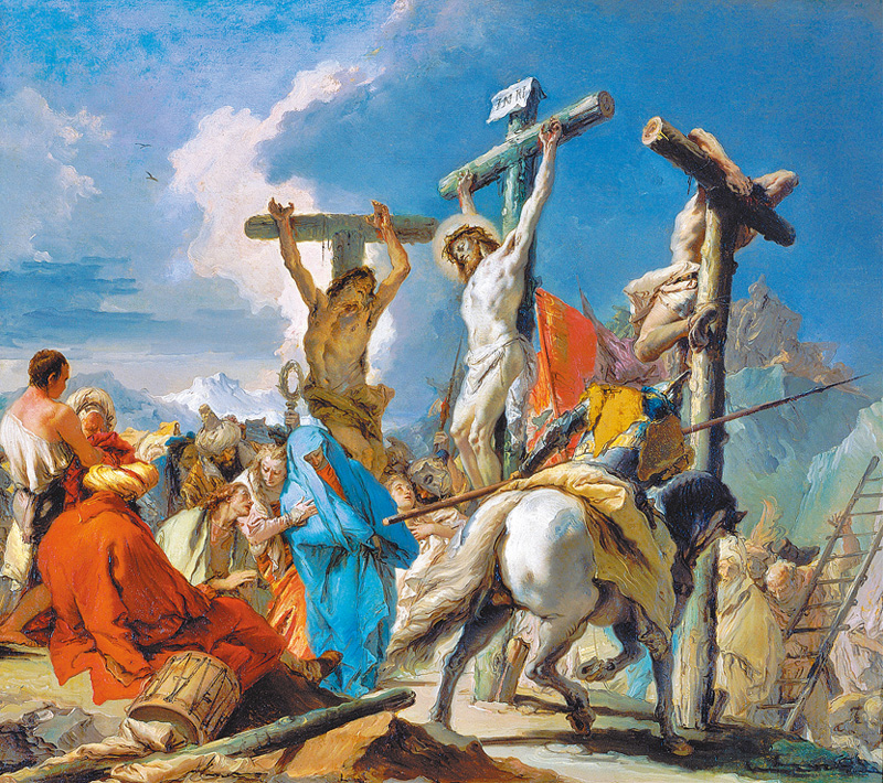 "The Crucifixion", by Giovanni Battista Tiepolo